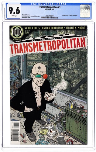 Transmetropolitan cgc 9 - transmetropolitan, #1