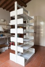 Libreria Vintage 'Congresso' Lips Vago Italia Anni 60-70 Metallo