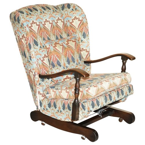 Poltrona dondolo vintage - poltrona,