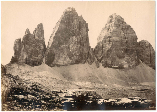 Italie dolomite les tre cime - tre,