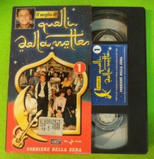 VHS film IL MEGLIO DI QUELLI