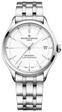 Orologio Uomo Baume & Mercier Clifton Baumatic COSC Automatico Acciaio Data M0A10505