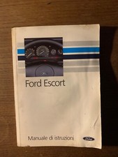 Libretto uso e manutenzione FORD ESCORT