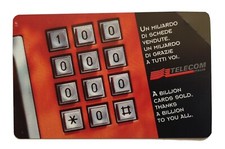Scheda telefonica magnetizzata - scheda,