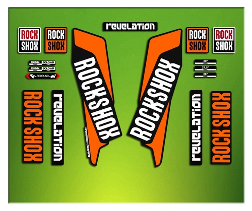 Pegatinas horquilla rockshox - pegatinas,