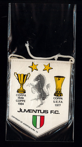 Gagliardetto juventus 1984 - gagliardetto,
