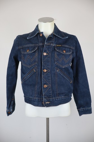 Wrangler giubbino jeans cotone - wrangler,
