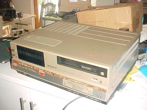 Retro vintage sony betamax - retro,