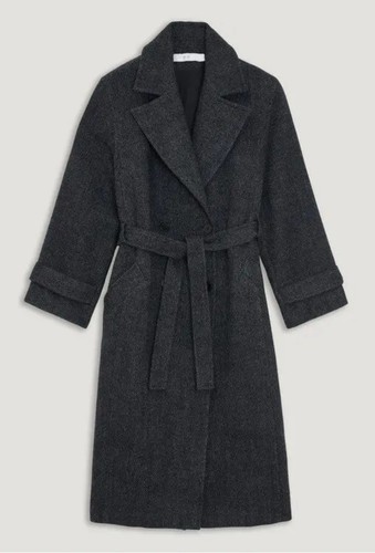 Cappotto con cintura