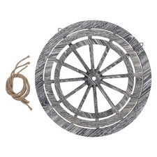 Ruota carrozza western parete