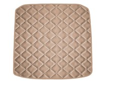 Beige Scuro EcoPelle Trapuntata Tappeto bagagliaio per Skoda Fabia II SW 2006-20
