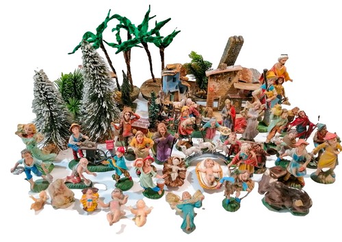 Presepe statuine manufatti - statuine,