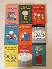 Vintage Peanuts Book Lot 9