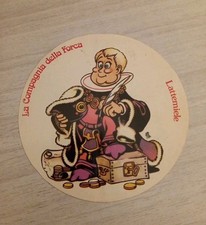 LA COMPAGNIA DELLA FORCA adesivo Molto Raro