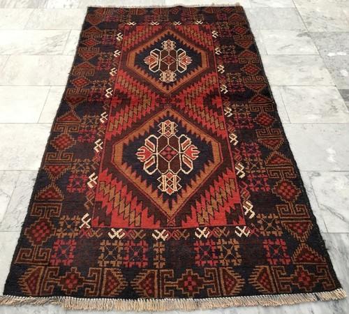 Tappeto taimani afgano vintage - afgano,