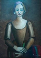 Quadro Dipinto Olio su Tela