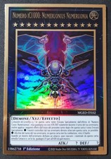 NUMERO iC1000: NUMERUONIUS NUMERUONIA 1^ Ediz Rara Oro Premium MGED-IT032 YUGIOH