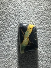 Turquoise Blackjack Cabochon