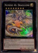 NUMERO 46: DRAGLUONE (Number 46: Dragluon) Super Rara SHSP IT050 Yu-Gi-Oh! Zexal