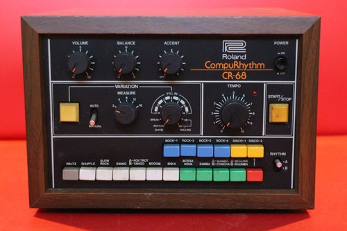 Roland compu rhythm drum - cr,
