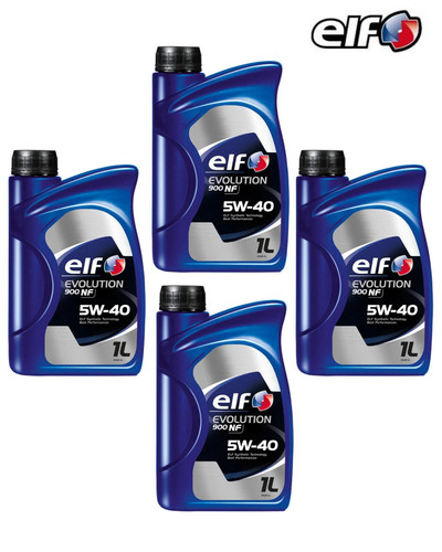 Litri olio motore elf 5w40 - 4,