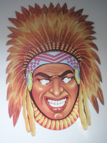 Maschera carnevale vintage - maschera,