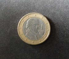 Moneta 1 Euro cent. 2002 - AUSTRIA  Mozart -  Errore di conio