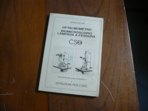 Sergio villani oftalmometro - sergio,