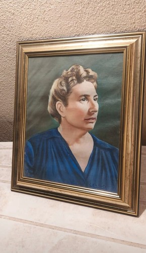 Quadro olio tela firmato - tela,, e