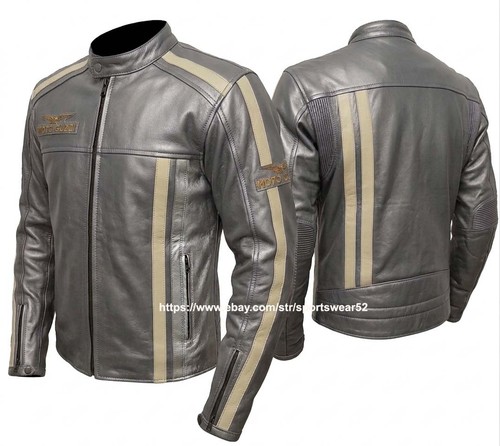 Giacca moto guzzi pelle - giacca,