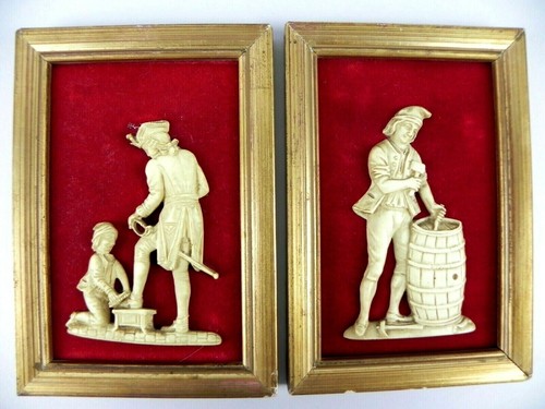 Coppia quadri quadretti con - di,