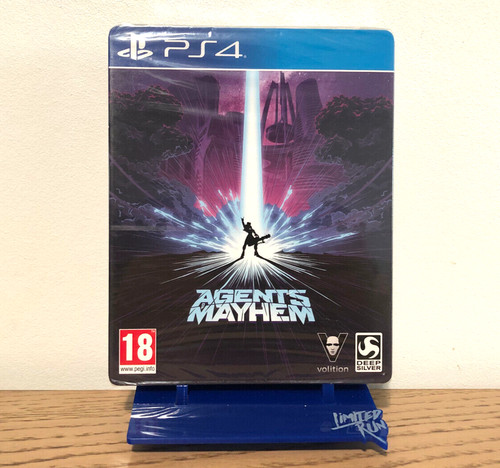 Agents mayhem steelbook ps4 - mayhem,