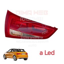 FANALE FANALINO STOP POSTERIORE FARO SINISTRO SX PER AUDI A1 DAL 2010 2014 A LED