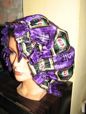 Gucci Vintage anni '90s  Donna cappello hat cap silk mix rastaman hat