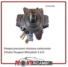 9672605380 - Pompa pressione iniezione carburante Citroen Peugeot  1.6 D