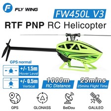Fly Wing FW450L V3 6CH GPS 3D volo sospeso ACE controllo di volo RC RTF elicottero