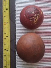 Lotto 2 palline Vintage Da collezione. Gomma Pirelli Anni 50.spugna Anni 70.