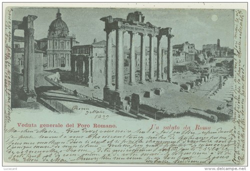 Roma città veduta generale - veduta,