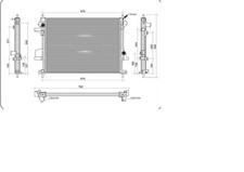 RADIATORE MOTORE DR3  1.5