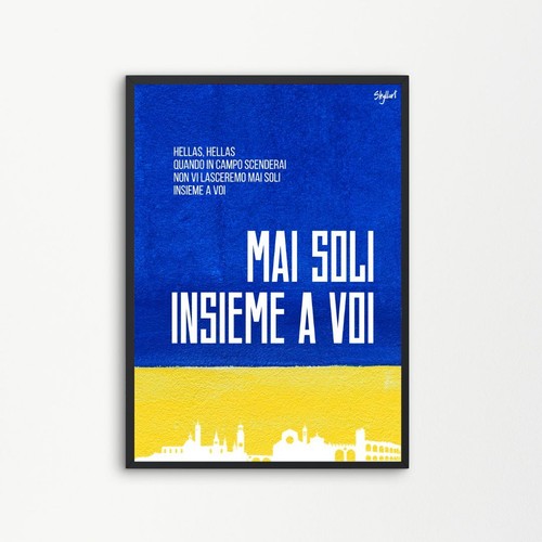 Poster quadro calcio tifosi - quadro,