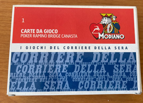 Carte gioco modiano - gioco,