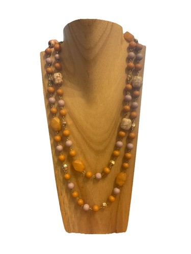 Collana lunga cuore nero - cuore,
