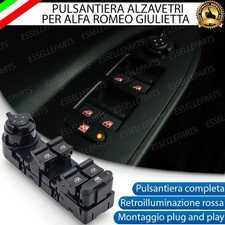 Pulsantiera alza cristalli - alza,