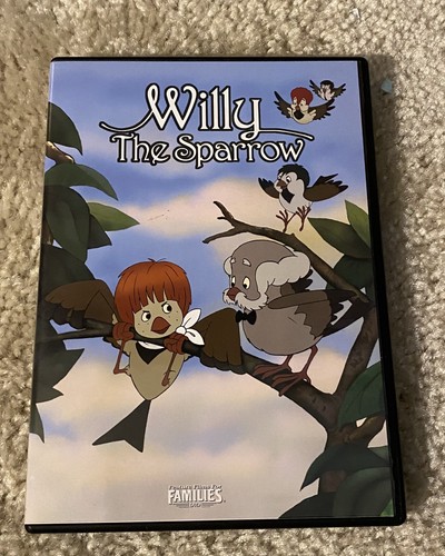 Willy the sparrow - sparrow, cartoon
