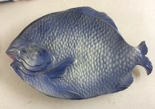 MARE-PESCI-CUCINA-PIATTI DA COLLEZIONE-CERAMICA D'ARTE-DECORATIVO VASSOIO-UTILE