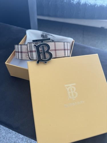 Burberry monogram belt tg - tb,