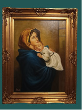 DIPINTO OLIO SU TELA"LA