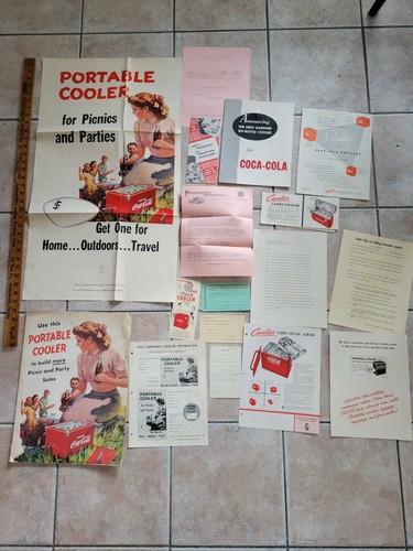 1953 coca cola - 1953, cooler