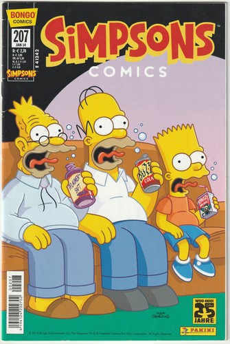 Simpsons comics 207 - ✪,