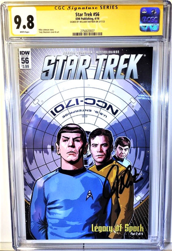 Star trek cgc - 56, (2016)-cgc